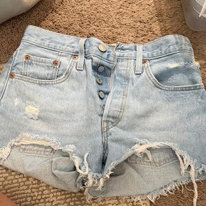 501 Levi shorts. Size 26. No imperfections